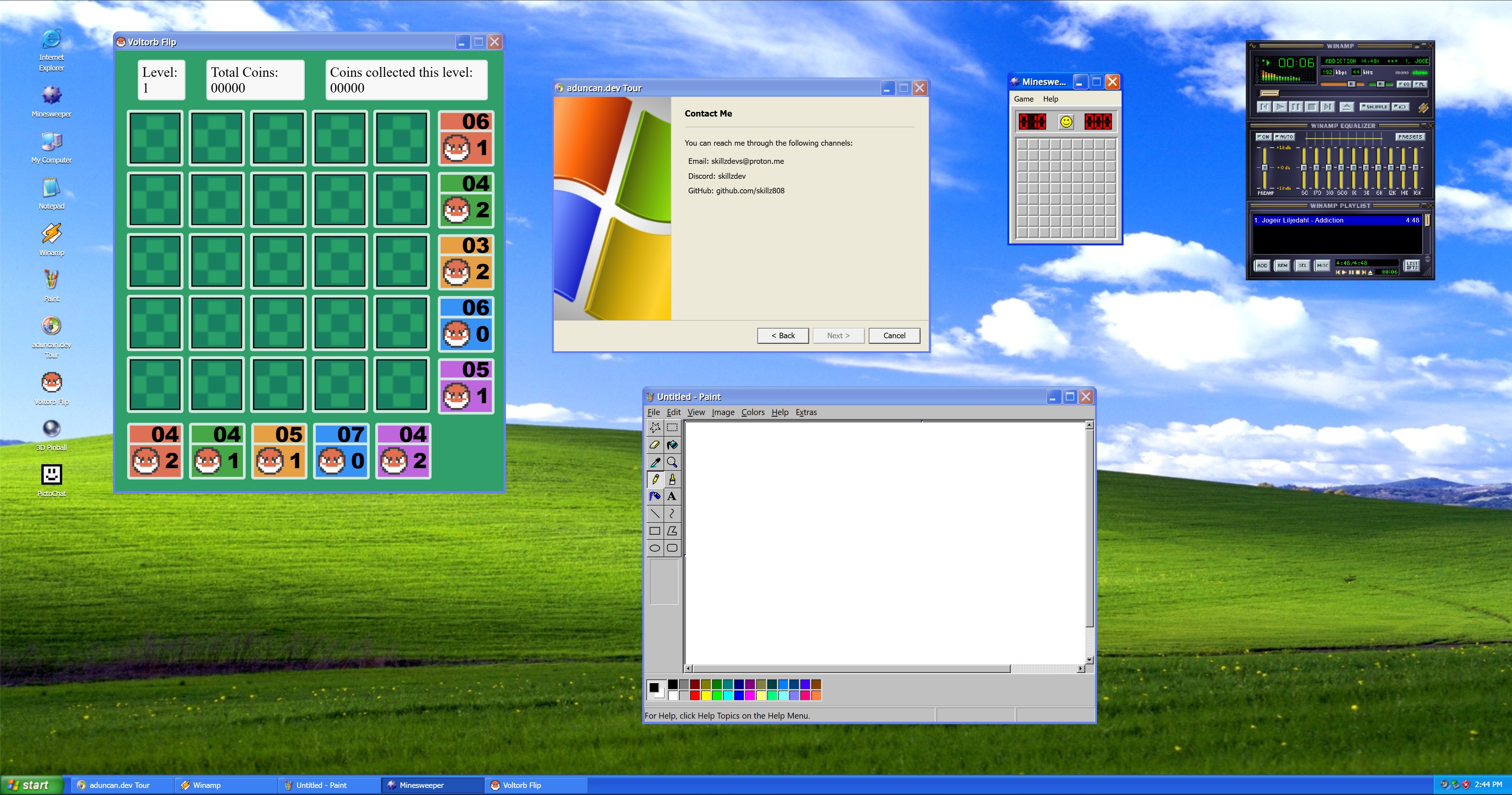 Windows XP Project